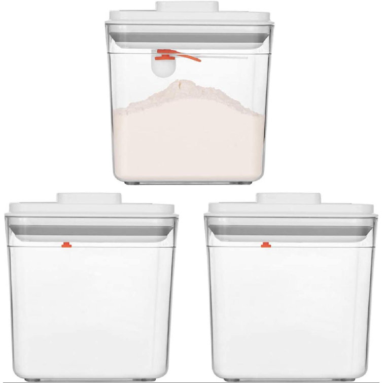 Prep & Savour 3 Piece 58 Oz (1700ML) Pop Up Air Tight Food Storage